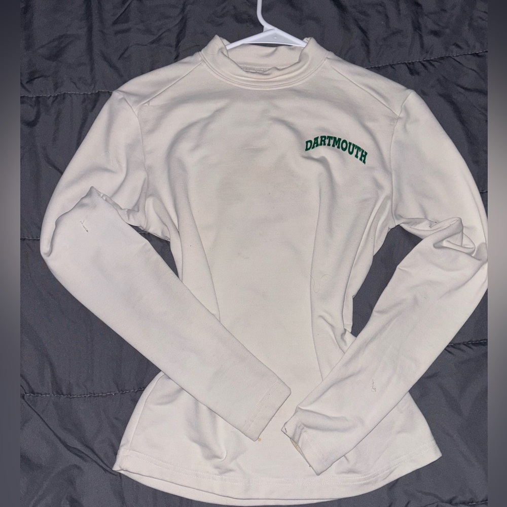White Dartmouth Top